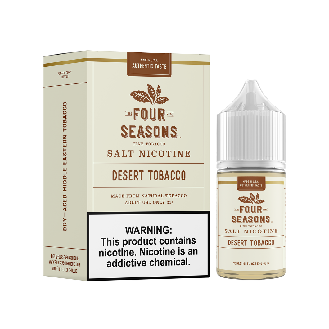 Four Seasons Salts Desert Tobacco (30mL)