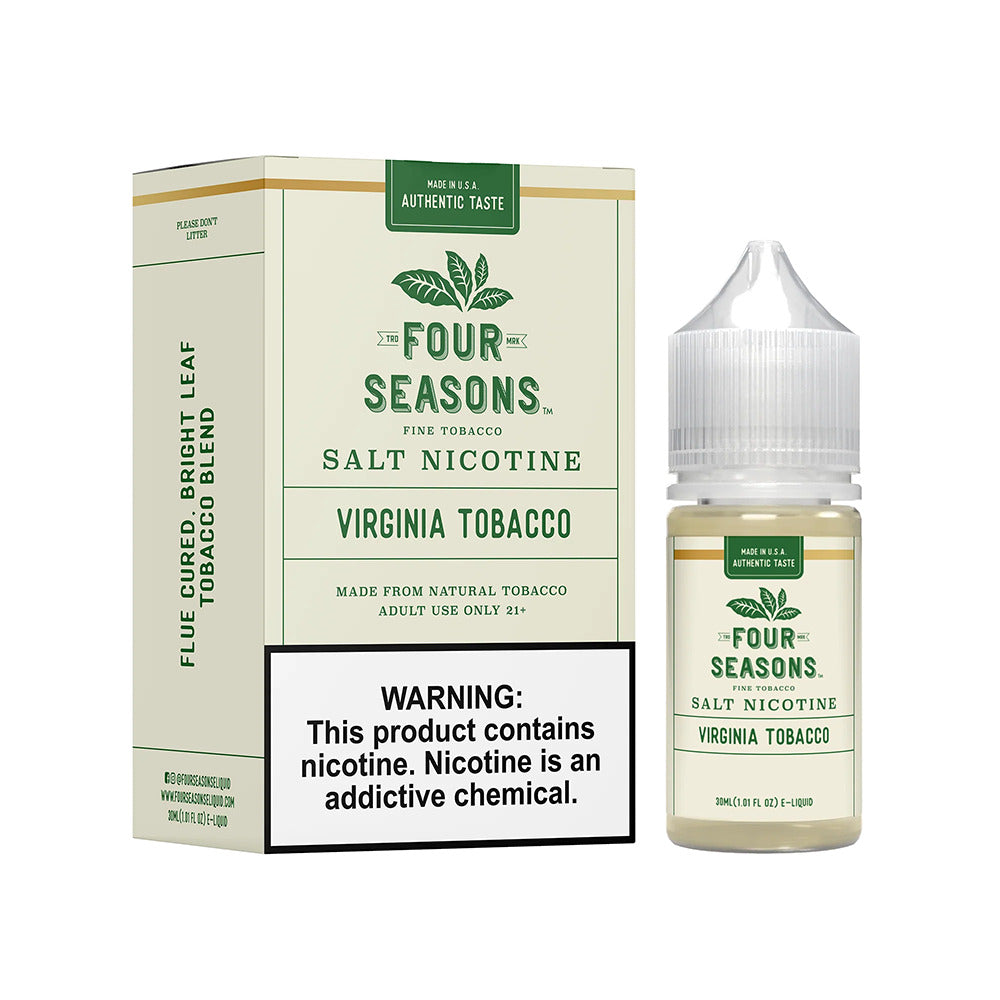 Four Seasons Salts Virginia Tobacco (30mL)