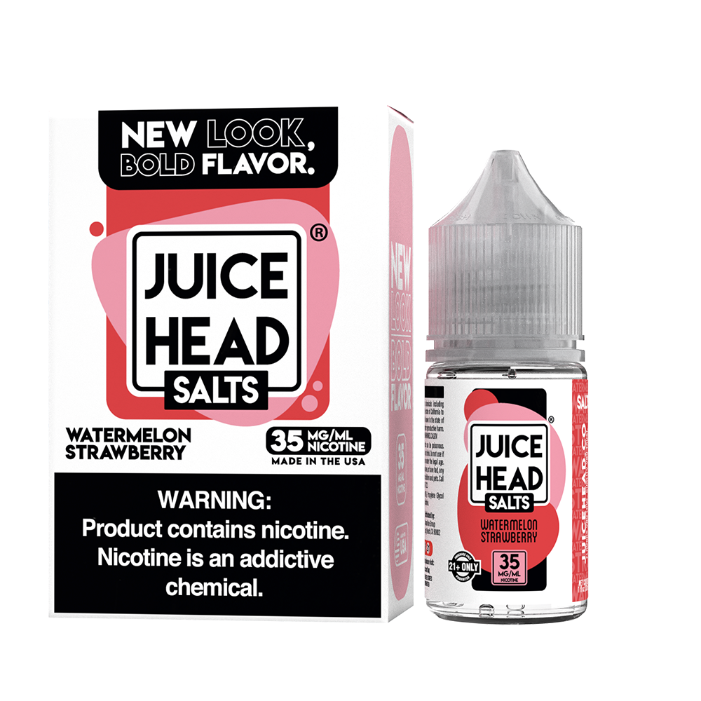 Juice Head Salts Watermelon Strawberry - The V Spot Thousand Oaks