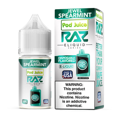 Pod Juice Pod x Raz Jewel Spearmint - The V Spot Thousand Oaks