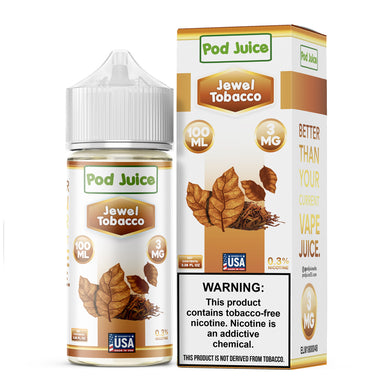 Pod Juice Jewel Tobacco 100mL - The V Spot Thousand Oaks