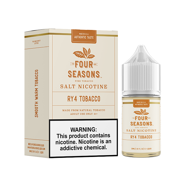 Four Seasons Salts RY4 Tobacco (30mL)