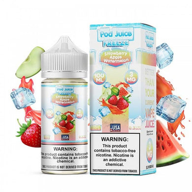 Pod Juice Strawberry Apple Watermelon Freeze - The V Spot Thousand Oaks