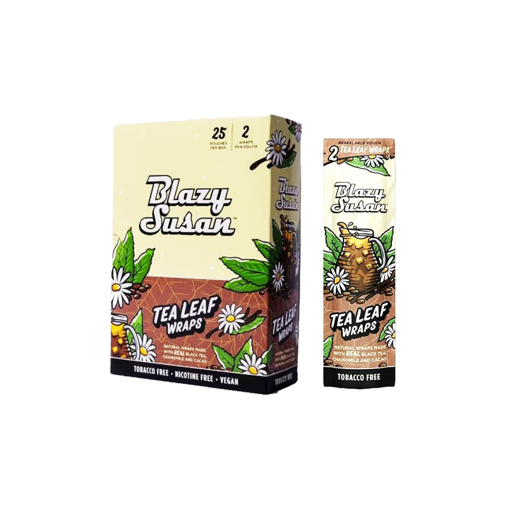 Blazy Susan Tea Leaf Wraps 2-Pack