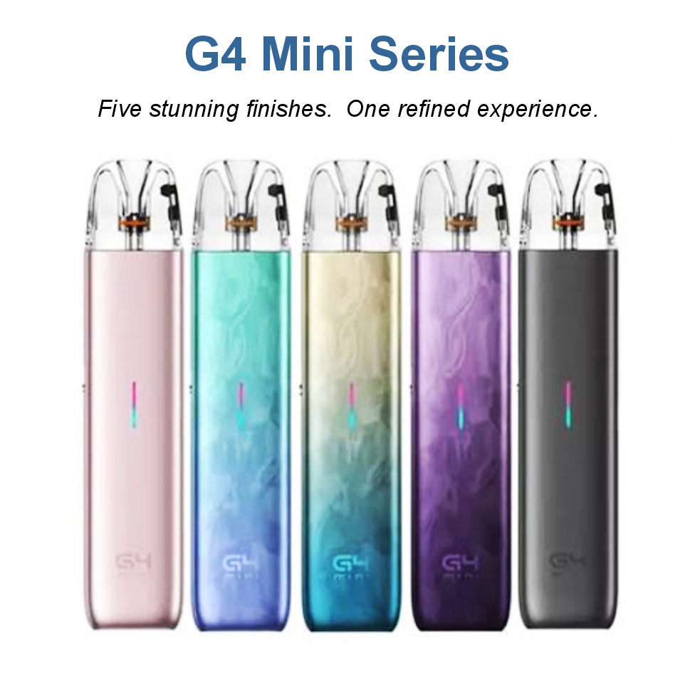 G4 Mini Series Five stunning finishes. One refined experience.
